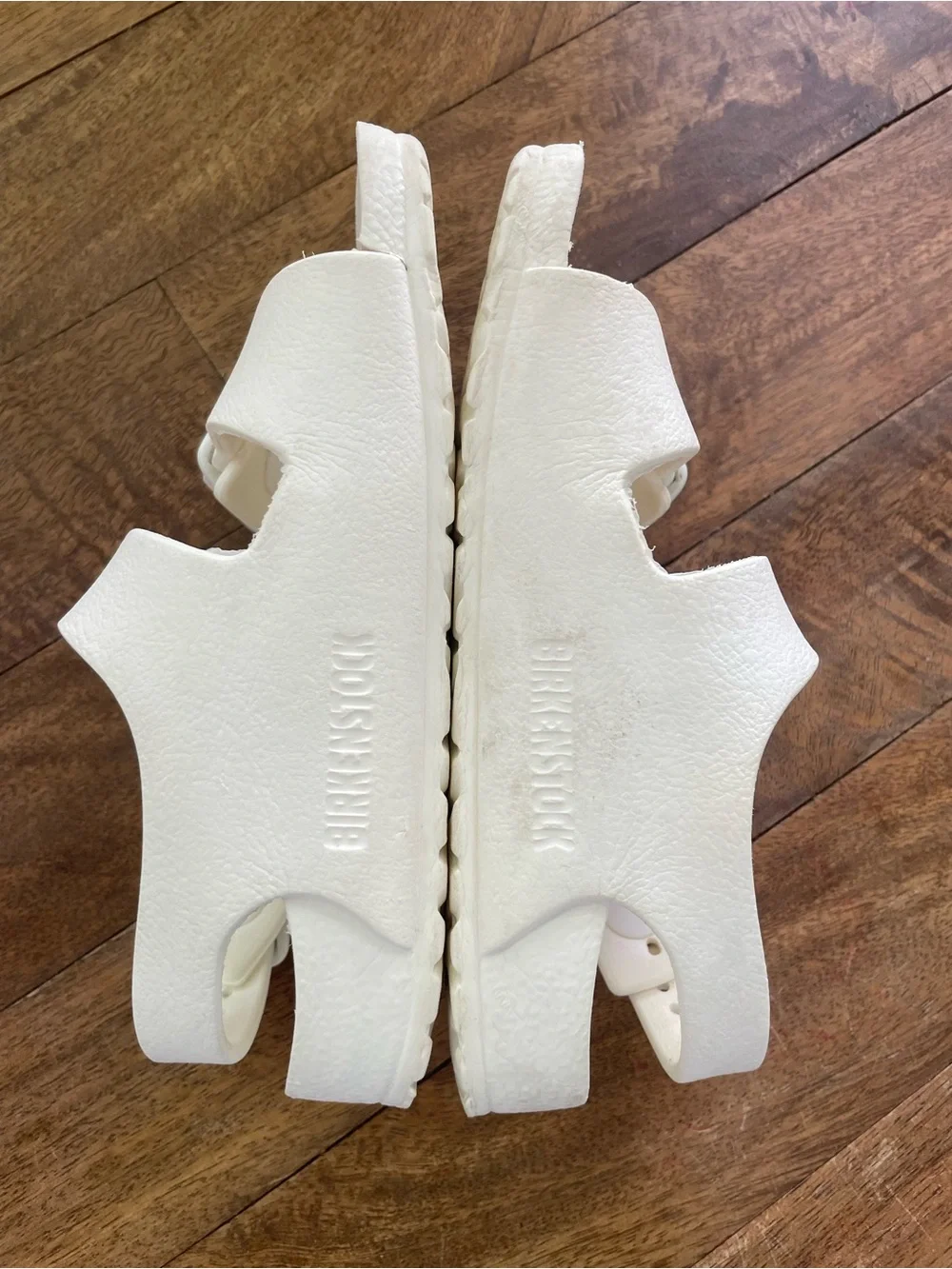 Birkenstock toddler Unisex Milano EVA Sandals, white, size 9